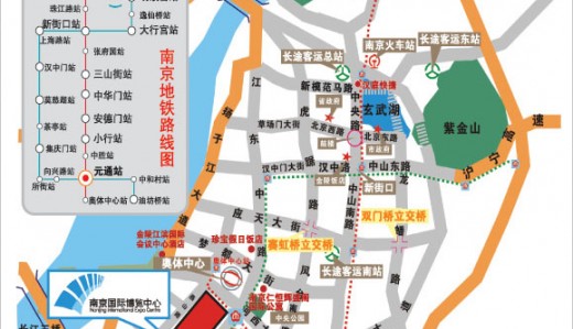 如何到达南京国际博览中心？南京国际博览中心详细交通路线
